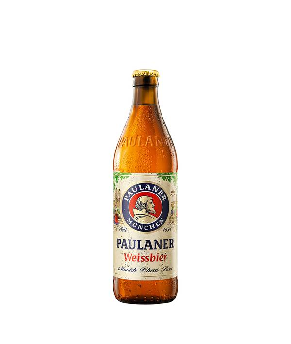 Paulaner Hefe-Weissbier Naturtrub v láhvi  5 Paulaner Hefe-Weissbier Naturtrub v láhvi  5