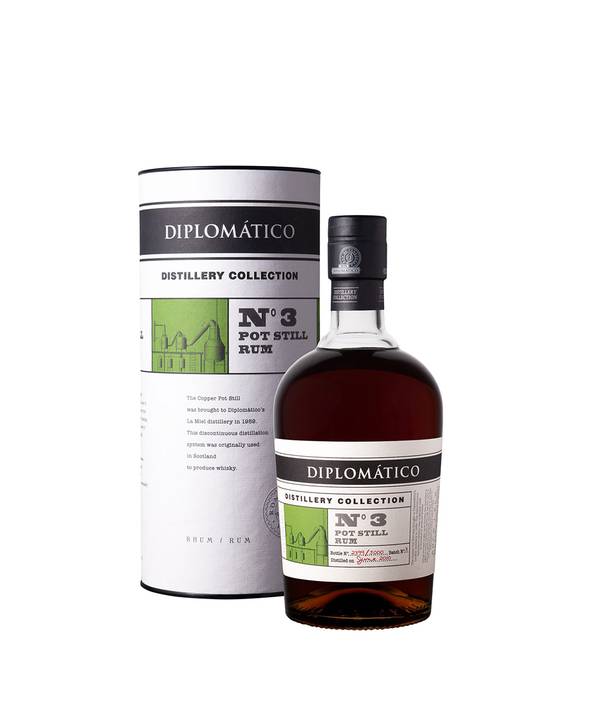 Diplomático Distillery Collection No.3 Pot Still Rum 47
