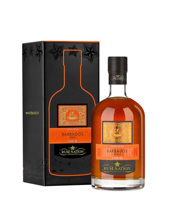 Rum Nation Barbados 8 Y.O. 40