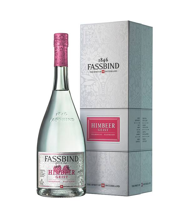 Fassbind Eau de Vie Framboise - Malina 43 Fassbind Eau de Vie Framboise - Malina 43