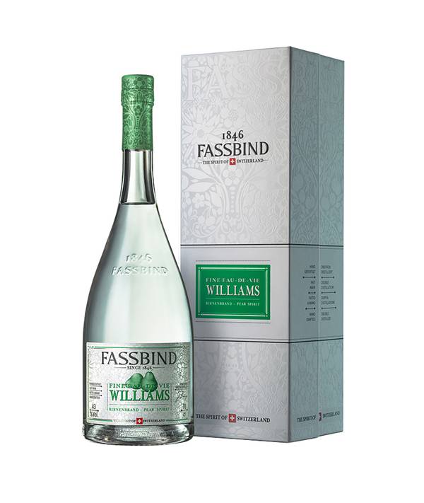 Fassbind Eau de Vie Williams - Hruška 43 Fassbind Eau de Vie Williams - Hruška 43