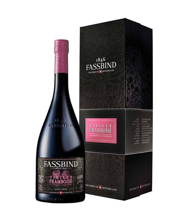 Fassbind Vieille Framboise - Stařená Malina Box 40 Fassbind Vieille Framboise - Stařená Malina Box 40