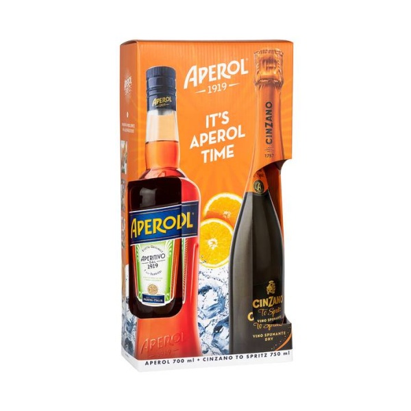 Aperol + Cinzano To-Spritz Gift Box 11