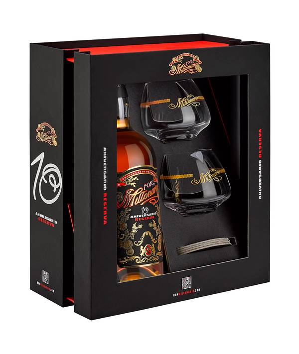 Millonario 10 Aniversario Reserva Gift Box 40 Millonario 10 Aniversario Reserva Gift Box 40