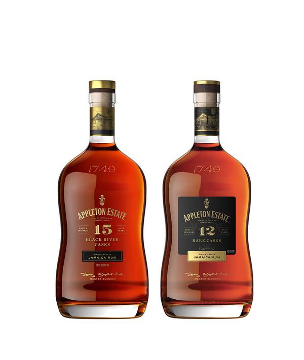 Appleton Estate 12 Y.O. Rare Casks + 15 Y.O. Black River Casks 43