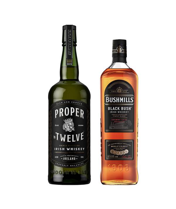 Proper No. Twelve + Bushmills Black Bush 40