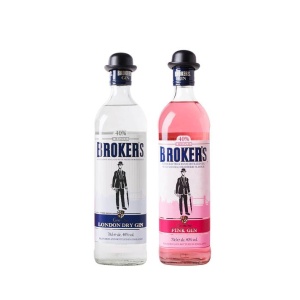 Zvýhodněný Set = 1ks Broker&apos;s London Dry + 1ks Broker´s Pink 40