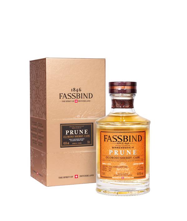 Fassbind Single Cask Prune Oloroso Sherry - Švestka 49
