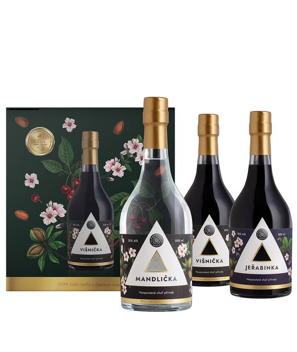 Ratafia Almond Spirit Tripack Gift Box 23