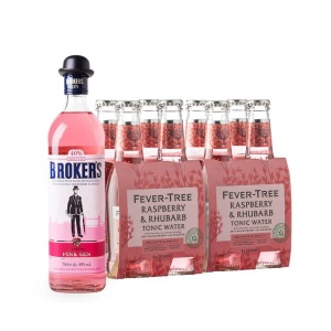 Broker&apos;s Pink Gin & Tonic 40