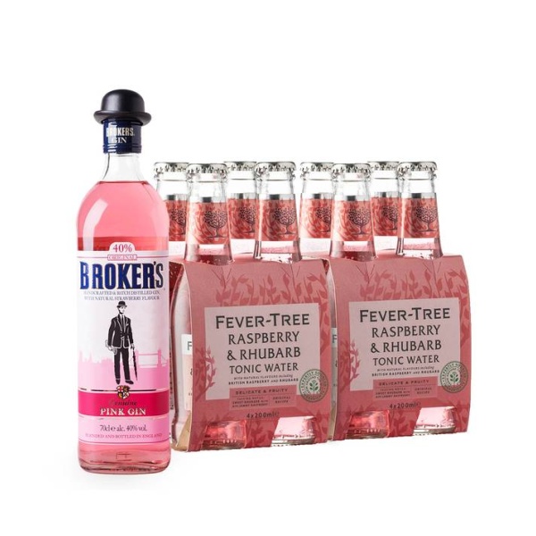 Broker&apos;s Pink Gin & Tonic 40