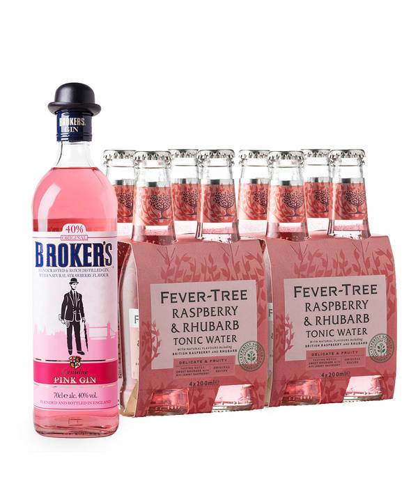 Broker&apos;s Pink Gin & Tonic 40