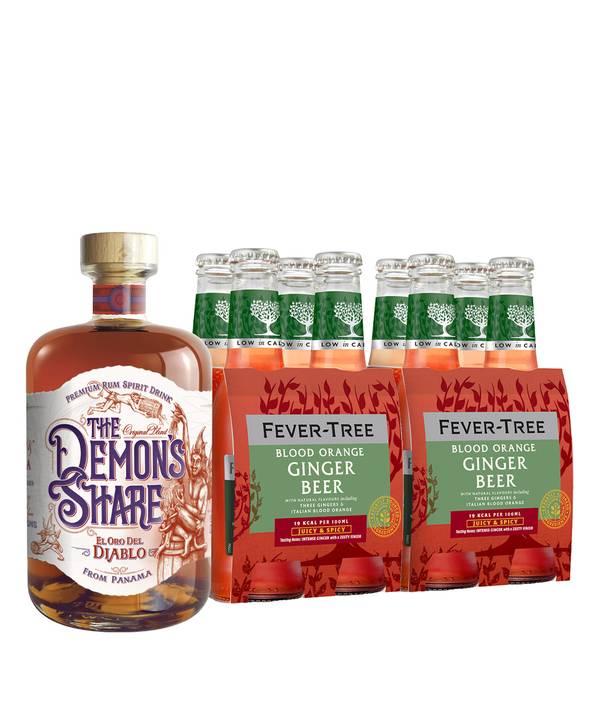 The Demon's Share 3 Y.O. & Blood Orange Ginger Beer 40 The Demon's Share 3 Y.O. & Blood Orange Ginger Beer 40