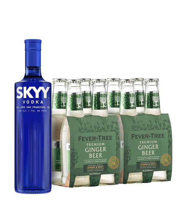 Skyy Vodka & Ginger Beer 40 Skyy Vodka & Ginger Beer 40