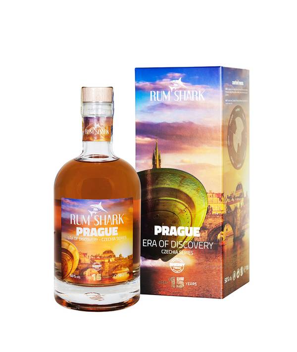 Rum Shark UFO 4 Prague 15 Y.O. 50% 50