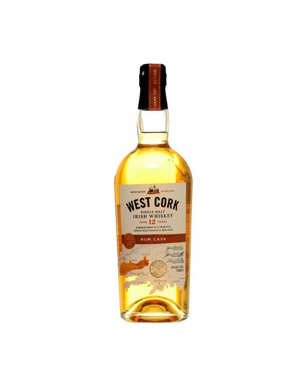 West Cork 12 Y.O. Single Malt Rum Cask Finish 43
