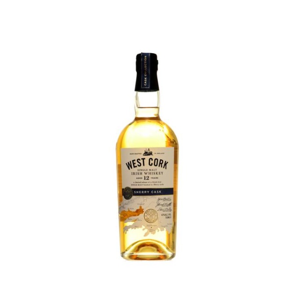 West Cork 12 Y.O. Single Malt Sherry Cask Finish 43