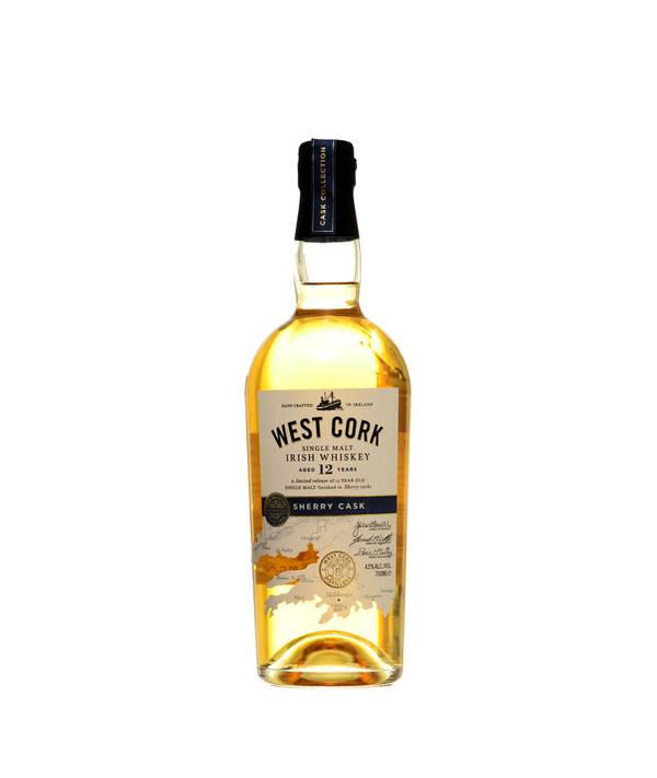 West Cork 12 Y.O. Single Malt Sherry Cask Finish 43