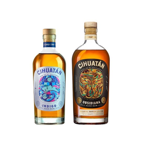 Zvýhodněný set = Cihuatán Obsidiana + Cihuatán Indigo 8 Y.O. 40